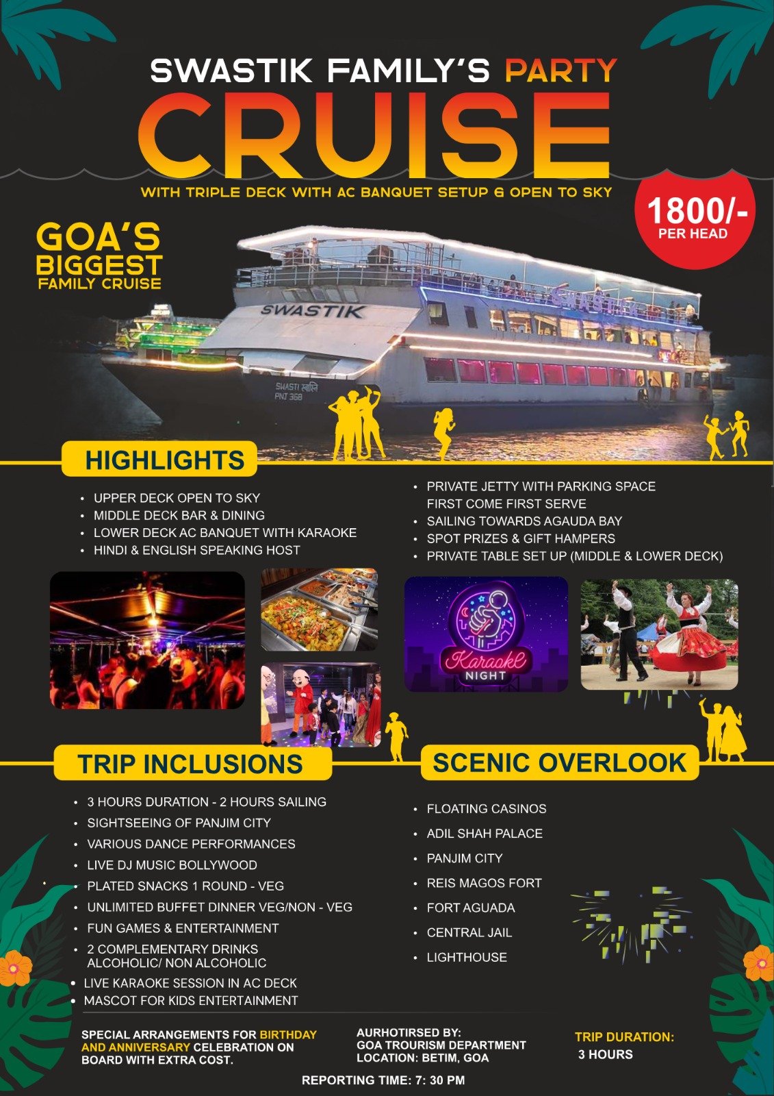 Swastik Family Party Cruise Package