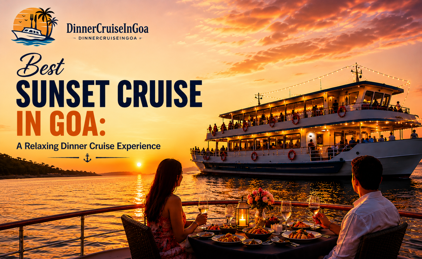 Best Sunset Cruise in Goa: A Relaxing Dinner Cruise Experience with Dinner Cruise in Goa